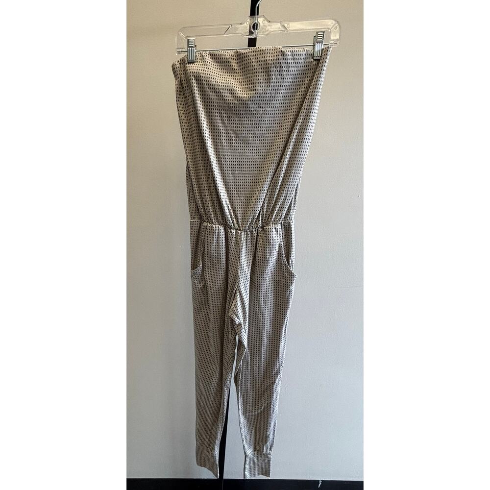 Frou Frou Tan Black Sleeveless Jumper Size S #43326